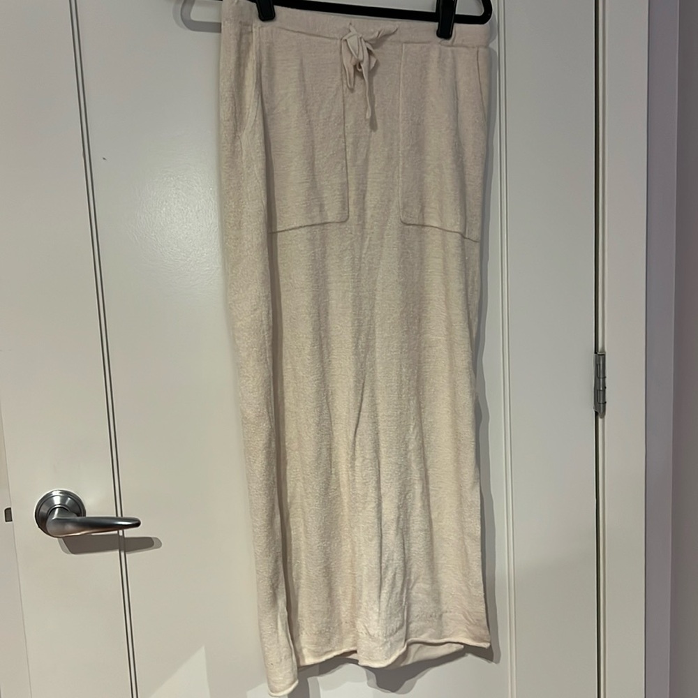 Barefoot dreams cozy chic ultra lite xs maxi skirt